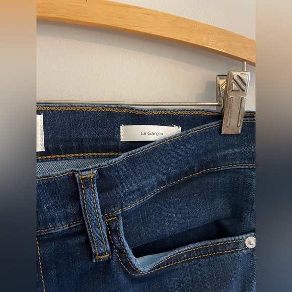 FRAME Dark Wash Skinny Jeans - Picture 3 of 5